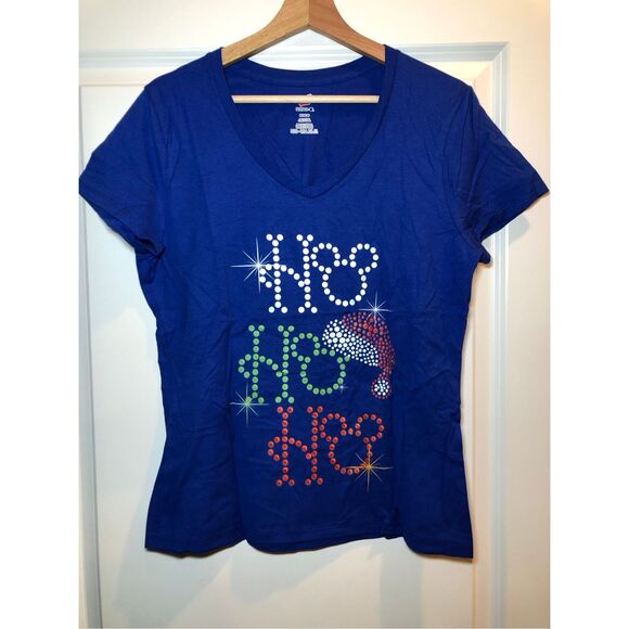 No Brand Tops - Mickey Mouse Ho Ho Ho women’s Tshirt Size Medium